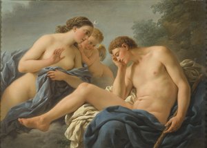 Diana and Endymion by Louis Jean François Lagrenée