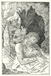 Giant Golden Beard (litho) by Louis John Rhead