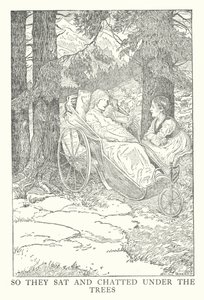 Illustration for Heidi by Johanna Spyri by Louis John Rhead