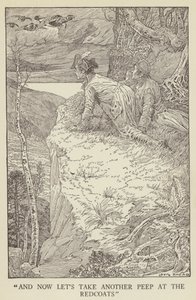 Illustration for Kidnapped by Robert Louis Stevenson by Louis John Rhead