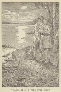 Illustration for Kidnapped by Robert Louis Stevenson