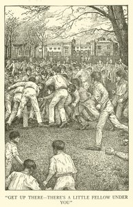 Illustration for Tom Brown’s School-Days by Louis John Rhead