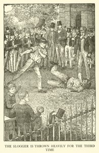 Illustration for Tom Brown’s School-Days by Louis John Rhead