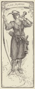 Maid Marian by Louis John Rhead