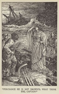 Perchance he is not drowned; what think you, captain? by Louis John Rhead