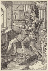 Robin shoots his last shaft by Louis John Rhead