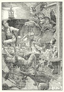 The Bremen Town Musicians by Louis John Rhead