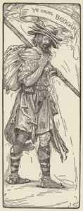 The Cruel Beggar by Louis John Rhead