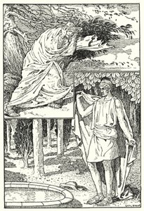 The North Wind and the Sun by Louis John Rhead