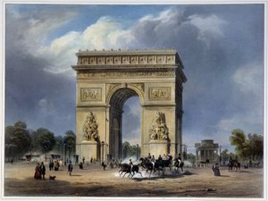 Arc de Triomphe by Louis Jules Arnout