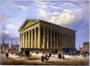Church of the Madeleine - by Arnout by Louis Jules Arnout