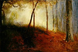 Deer in a Wood