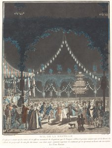 Bastille Ball by Louis Le Coeur and Jacques François Joseph Swebach Desfontaines