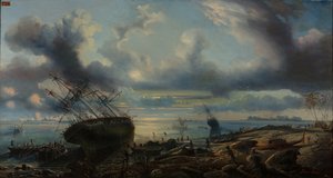 The Stranding of Corvettes in the Mauvais Canal, Strait of Torres, 1843