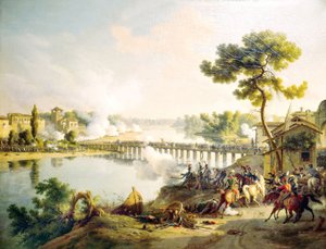 Battle of Lodi (1796) by Louis Lejeune