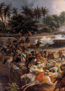 Campaign of Egypt (1798-1801): The Battle of the Pyramids, July 21 by Louis Lejeune