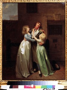 A Mournful Parting by Louis Leopold Boilly