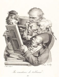 The Picture Enthusiasts by Louis Leopold Boilly