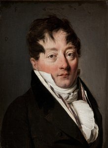 Portrait of Alexandre Balthazar Laurent Grimod de la Reynière by Louis Leopold Boilly