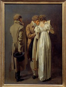 Print Lovers by Louis Leopold Boilly