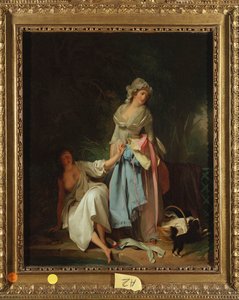 The Bather Surprised by Louis Leopold Boilly