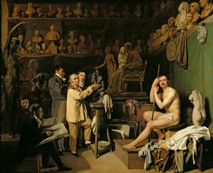 The Studio of Jean Antoine Houdon