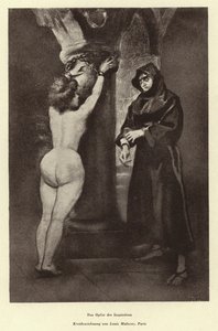 A victim of the Inquisition by Louis Malteste