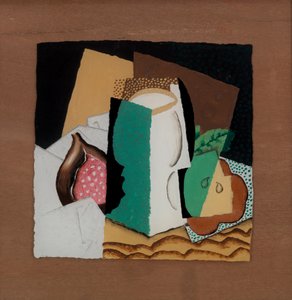 Glass and Fruit by Louis Marcoussis