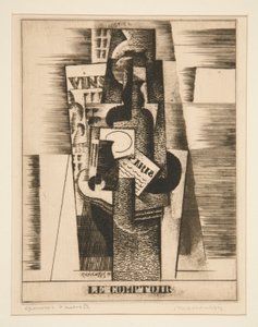 The Counter by Louis Marcoussis