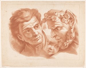 Three Heads by Louis Marin Bonnet (possibly)