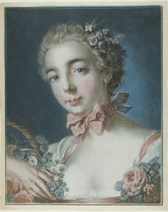 Head of Flora by Louis Marin Bonnet