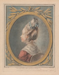 Head of a Young Girl Turned Toward the Left by Louis Marin Bonnet
