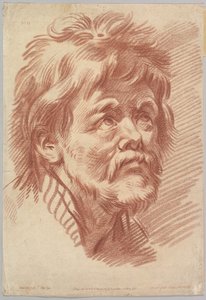 Head of an Old Man by Louis Marin Bonnet