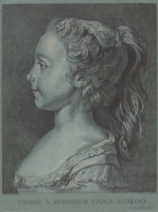 Marie-Rosalie Vanloo, c. 1764 by Louis Marin Bonnet