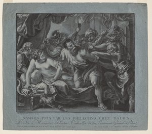 Samson Taken by the Philistines in Delilah