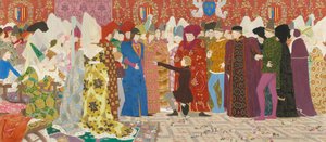 Her Appeal to the Dauphin Joan of Arc series: II by Louis Maurice Boutet de Monvel