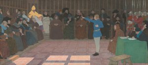 The Trial of Joan of Arc (Joan of Arc series: VI) by Louis Maurice Boutet de Monvel