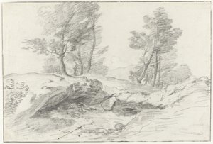Grotte delle Capre at the Border of Nemorosa and Fredda (Voyage en Italie, en Sicile et à Malte - 1778)