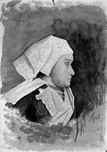 Brittany Peasant Woman by Louis Michel Eilshemius