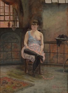 Figure Seated by Louis Michel Eilshemius