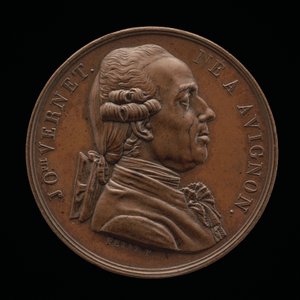 Claude-Joseph Vernet, Painter [obverse], 1826