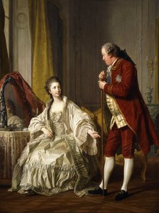 Double Portrait of the Marquis and Marquise de Marigny, 1769