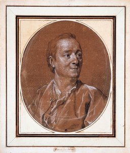 Portrait of Denis Diderot by Louis Michel van Loo