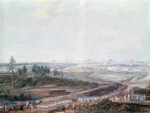 American War of Independence: The Battle of Yorktown, October 19, 1781 (detail)