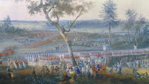 Taking of Yorktown, Virginia, October 19, 1781 by Louis Nicolas van Blarenberghe