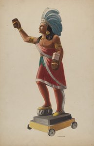Cigar Store Indian, 1938
