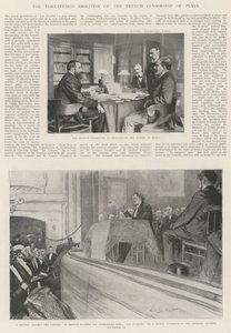 The Threatened Abolition of the French Censorship of Plays by Louis Remy Sabattier