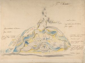 Mademoiselle Marie-Jeanne Fesch Chevallier by Louis Rene Boquet