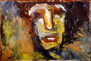 Head of a Man by Louis Soutter
