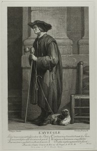 The Blind Man Begging by Louis Surugue